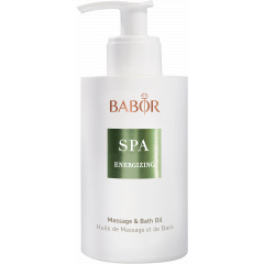 Egy frissítő masszázs- és fürdőolaj értékes olajokkal. Massage & Bath Oil