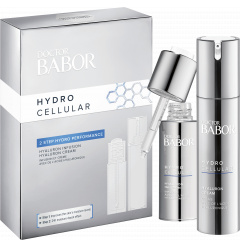 A DOCTOR BABOR hidratálóspecialistái egy csomagban rendkívül kedvezményes áron! 2 Step Hydro Performance Set